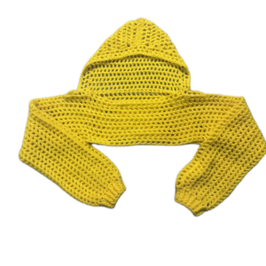 crochet crop sweater